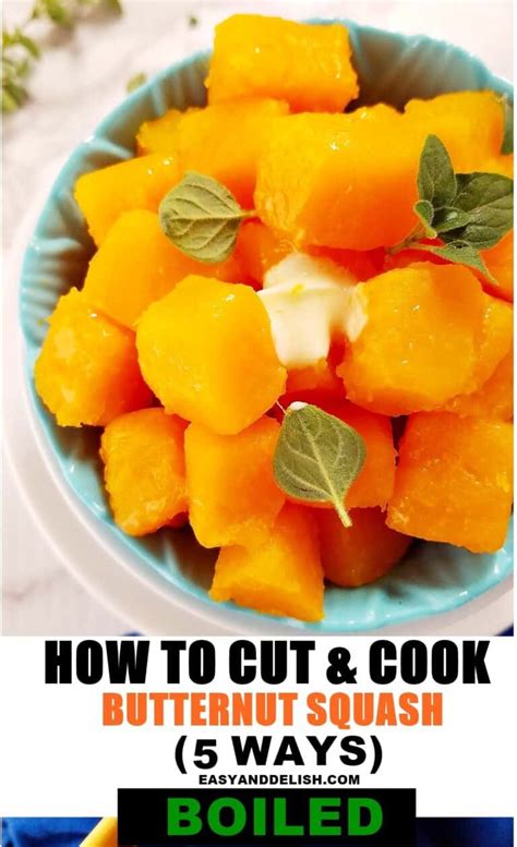 How To Cut Peel And Cook Butternut Squash Ways Easy And Delish