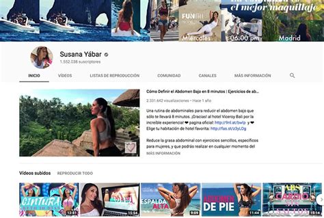 El éxito De Susana Yábar La Youtuber Lifestyle Del Mundo Hispano Bloygo