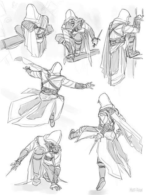 How To Draw Assassins Creed Step By Step Drawing Guide By Dawn Artofit