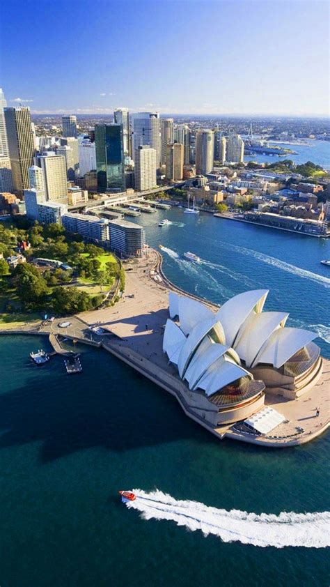 Sydney Wallpaper Discover More City Ocean Opera House Pacific Ocean