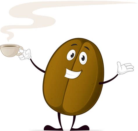 Cartoon Of A Coffee Beans Illustrations Royalty Free Vector Graphics