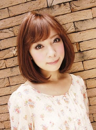 Short haircuts for square face with side bangs. F Hairstyles: Short Asian Hairstyles for Women