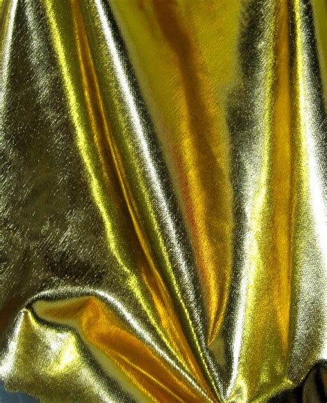 Wholesale Super Shiny Gold Lame Fabric By Vintagejetpatterns