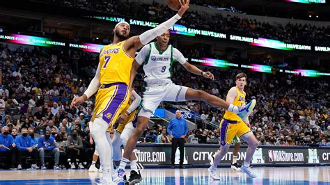 Austin Reaves 3 Gives Lakers 107 104 Win Over Mavs In Ot