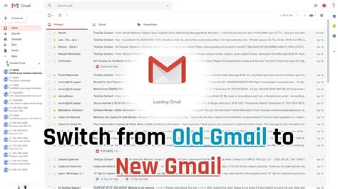 Switch From Old Gmail To New Gmail In Windows And Mac 2018 Youtube