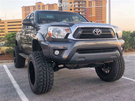 2014 Toyota Tacoma With 20x12 44 Havok H109 And 35125r20 Federal