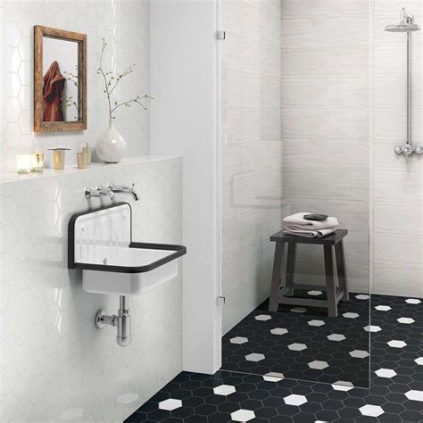 Our hexagon tiles have come along way thanks to the advances in tile technology our hexagon bathroom tiles are now produced using either ceramic or porcelain with the designs and/or colours. Top 10 Bathroom Floor Tiles: Must-Have Designs - Walls and ...