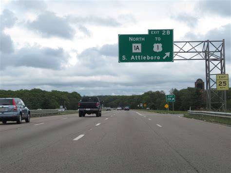 Massachusetts Interstate 95 Northbound Cross Country Roads