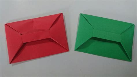 Como Hacer Un Sobre Con Una Sola Hoja De Papel Origami Muy Facil