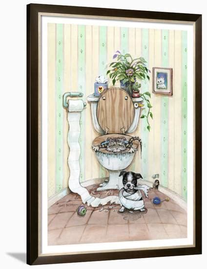 Partners In Crime Framed Giclee Print Gary Patterson