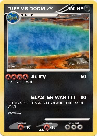 Pokémon Tuff V S Doom Agility My Pokemon Card