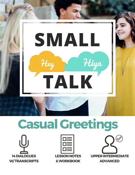 English Small Talk Greetings with Dialogue, Listening and Speaking ...