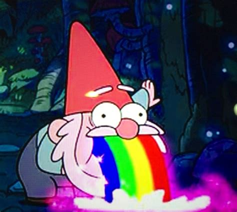Gravity Falls Rainbow Vomit Gravity Falls Rainbow