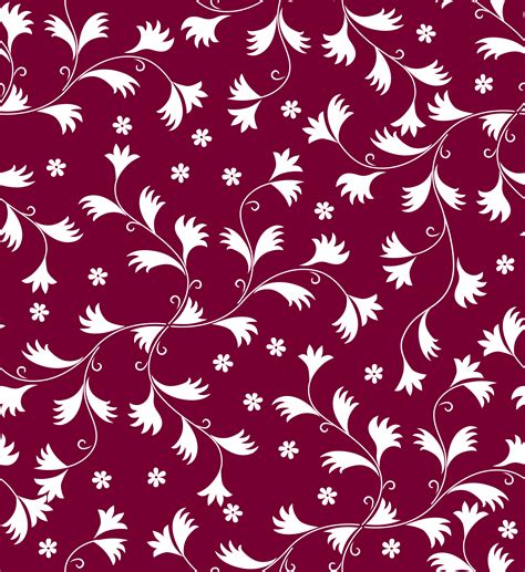 Abstract Floral Pattern Leaves Swirl Seamless Backdrop 530896 Vector