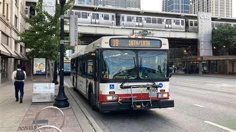 Cta 2007 D40lf 1000 On Route 18 16th18th And 2008 De60lf 4011 On