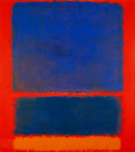 Blue Orange Red 1961 Mark Rothko
