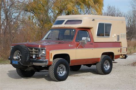 Chevrolet Blazer Chalet Camper Truck Camper Hq