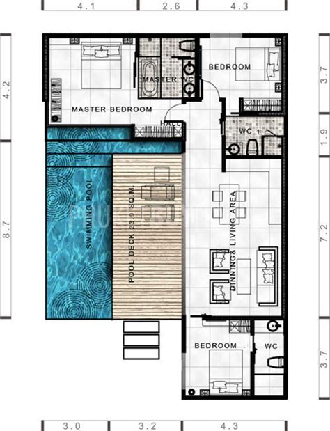 Courtyard tuscan home plan that is filled with mediterranean house design details. Pin on 1.Asian Modern Villas