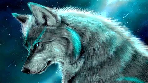 Galaxy Wolf Wallpapers 4k Wolf Background Images