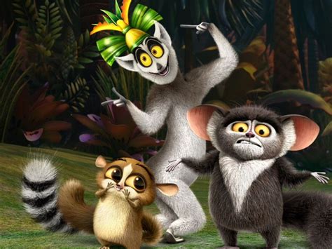 King Julien Mort And Maurice King Julian Madagascar Madagascar Movie Penguins Of Madagascar