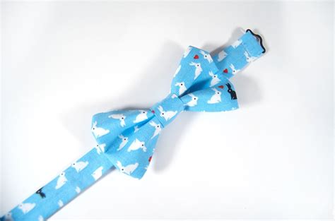 Easter Bow Tie Easter Bunny Bow Tie Blue Easter Bow Tie Etsy
