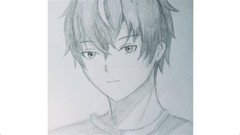 Cara Menggambar Anime Cowok How To Draw Anime Boy Youtube
