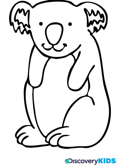 77 Dessins De Coloriage Koala à Imprimer Sur Page 1