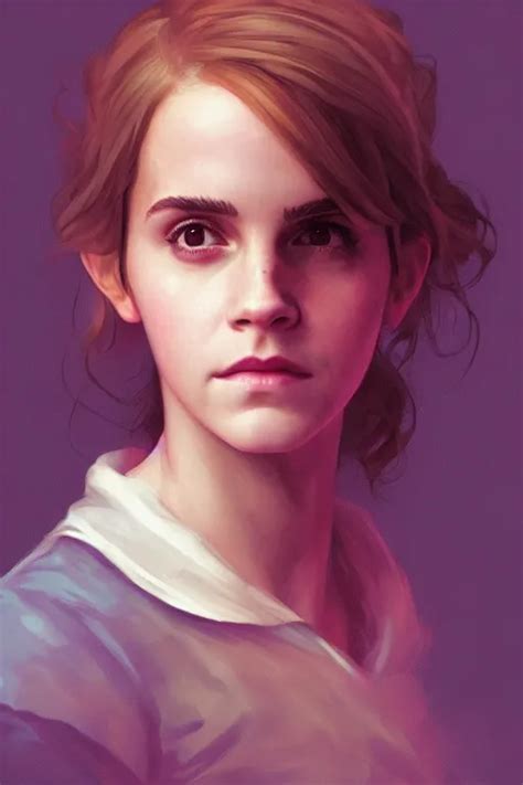 Portrait Of Emma Watson As Hermione Granger In Stable Diffusion Openart