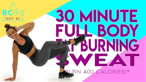 Minute Full Body Sweat Workout Burn Calories Day Rc