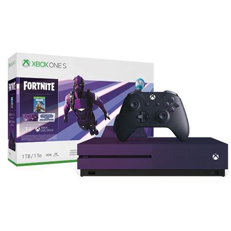 Consola Xbox One S 1tb Roxo Fortnite Battle Royale Special