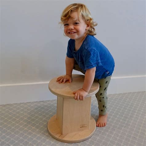 Preschool Stool Inspired By Rie Magda Gerber Etsy Childrens