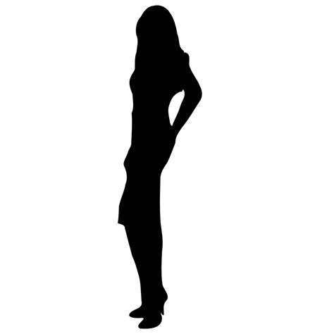 Free Person Standing Silhouette Png Download Free Person Standing