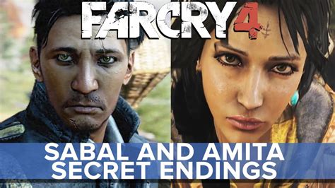 Far Cry 4 Sabal And Amita Secret Endings Eurogamer Youtube