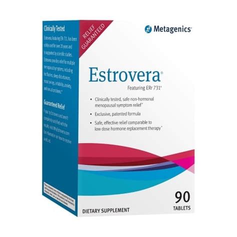 Metagenics Estrovera 90 Tablets Count For Sale In Canada Free Shipping