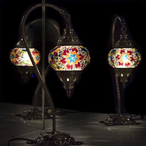 Turkish Lamp Tiffany Lamp Mosaic Stained Glass Boho Moroccan