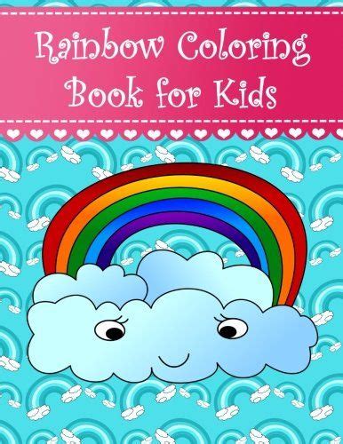 Rainbow Coloring Book For Kids Big Simple And Easy Rain