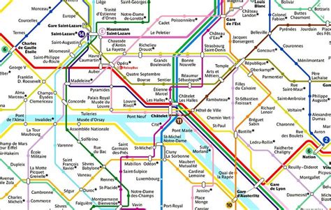 Information Design In Public Transportation — Part I Paris Metro Map