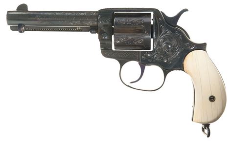 Custom Engraved Colt Model 1878 Da Frontier Six Shooter Double Action