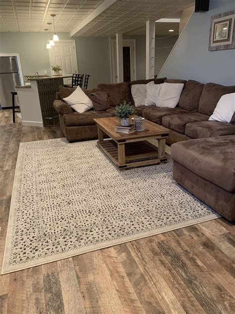 30 Brown Couch Grey Rug