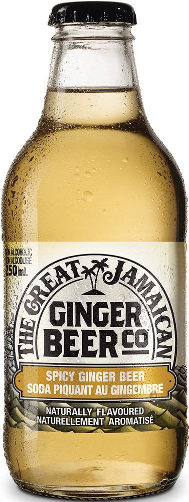 The Great Jamaican Ginger Beer Spicy Ginger Beer 12 X 250ml Naturally