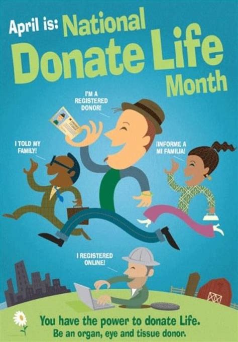 April Is National Donate Life Month Donate Life Organ Donation