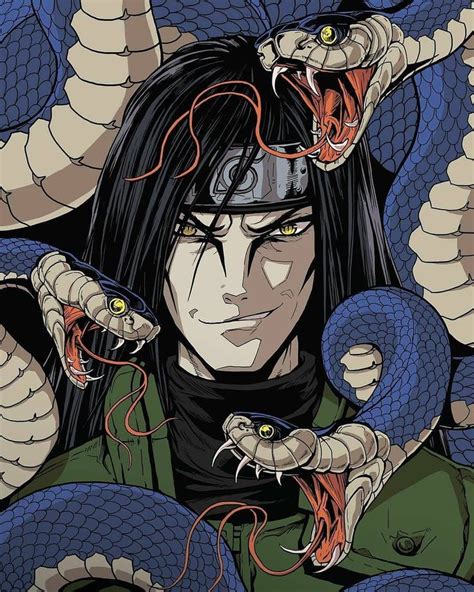 Orochimaru By Nikifilini The Snakes Just Fit In 💥 Visit