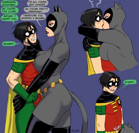 Post 3863282 Batmanseries Catwoman Dc Dcau Flickartist Robin