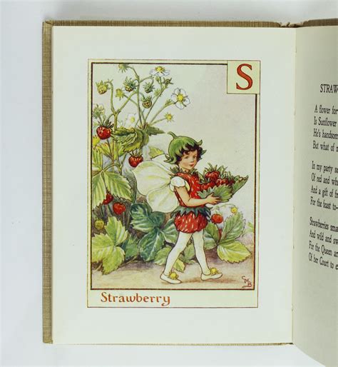 A Flower Fairy Alphabet By Barker Cicely Mary Jonkers Rare Books