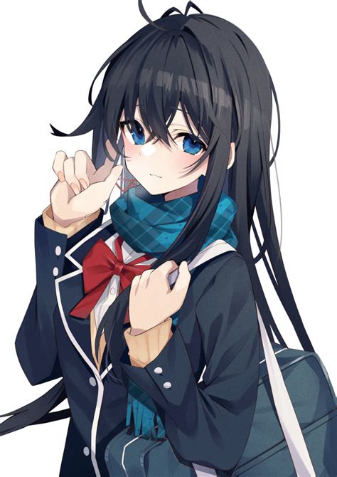 Safebooru 1girl Ahoge Bag Black Hair Black Jacket Blazer Blue Eyes