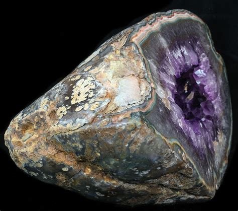 96 Amethyst Geode With Large Crystals Uruguay 33795 For Sale