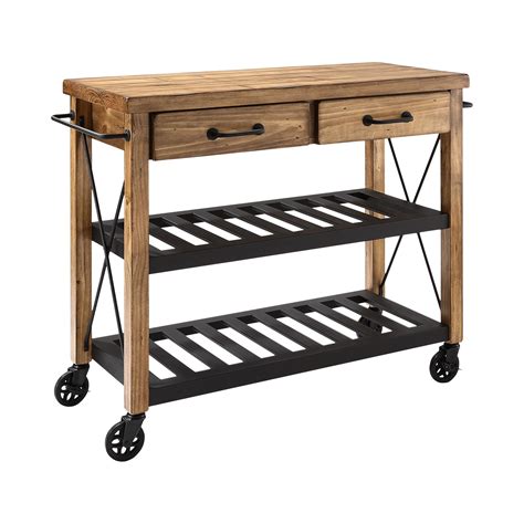 Read customer reviews and common questions and answers for 17 stories part #: Crosley Kitchen Cart with Wood Top I & Reviews | Wayfair ...