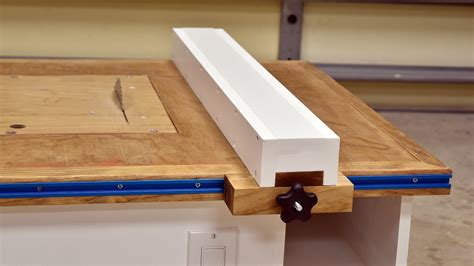 Make A Table Saw Fence For Homemade Table Saw Youtube