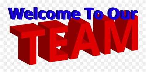 Free Clip Art Welcome To The Team Free Transparent Png Clipart Images