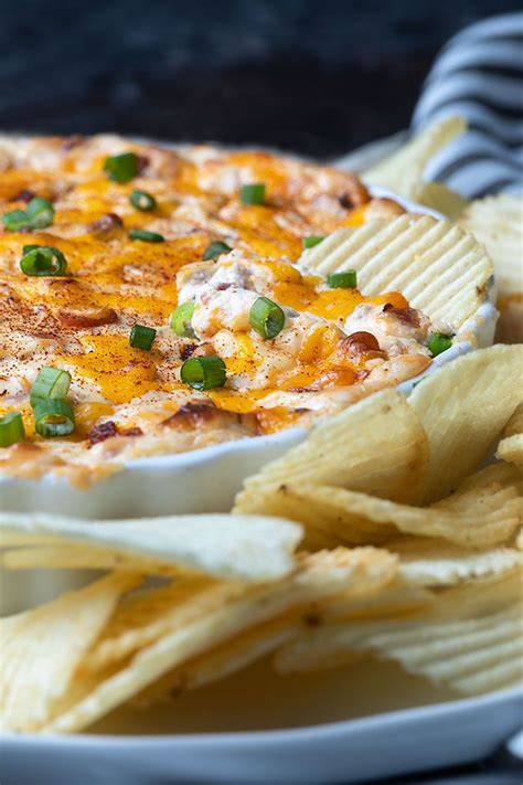 Loaded Baked Potato Dip Recipe Baked Potato Dip Loaded Baked